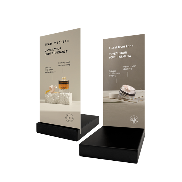 DISPLAY FOR SHELFSTOOPER – AGE REPAIR MIRACLE DROPS + REJUVENATING FACE CREAM