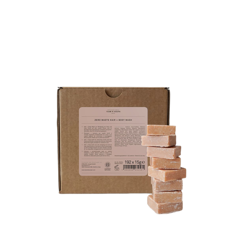 ZERO WASTE AMENITIES - HAIR + BODY WASH - 192 PIECES